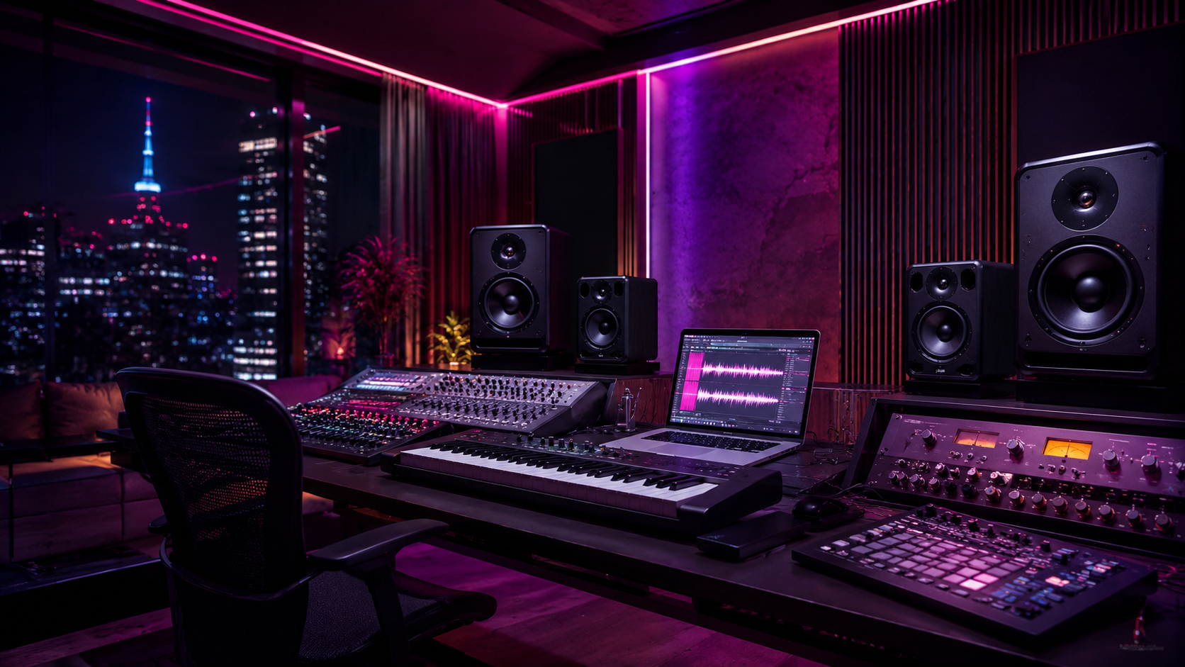 Minus Musics recording studio